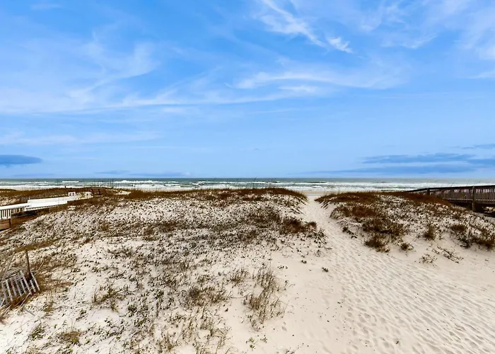 Centrally-located Gulf Front Paradise Wfurnished Sun Deck & Gorgeous Water View Gulf Shores